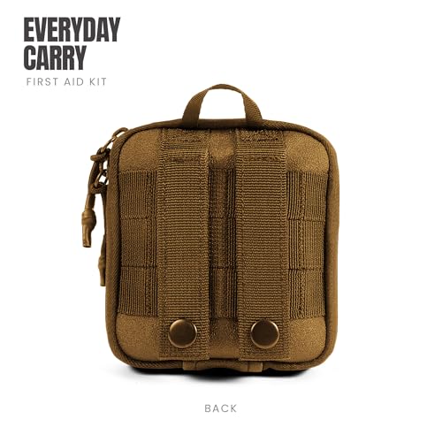 Image of MY MEDIC Everyday Carry First Aid Kit - Emergency Survival Essentials, Medical Supplies & Accessories Bag for Travel Car, Home, Boat, Camper or Backpack - Coyote