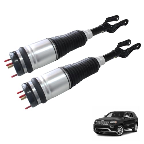 GZYGZAP Front Air Suspension Struts and Shock Absorbers Compatible with 2011-2016 Jeep Grand Cherokee - Air Spring Replacement for Smooth Ride and Stability OEM#68029903AE, 68029903AC