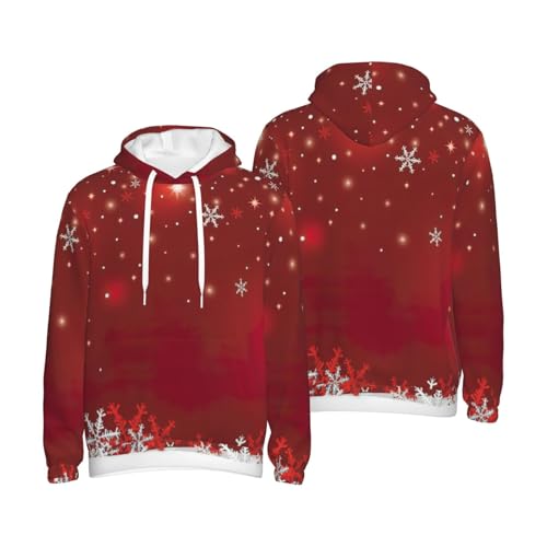 Sweat à capuche Noël homme pull polyester sport vêtement décontracté EdWal