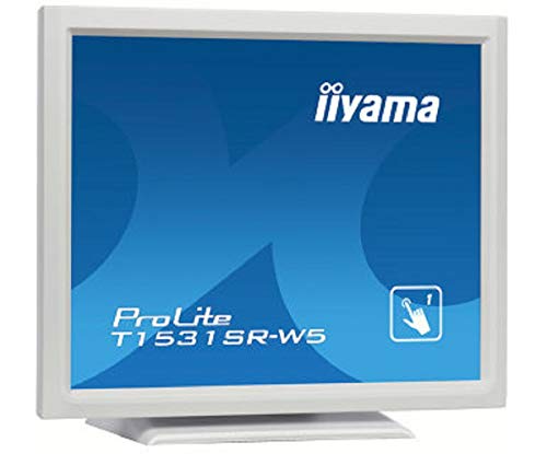 Iiyama ProLite T1531SR W5 moniteur écran tactile 38 1 cm 15 1024 x 768 pixels T1531SR W5 38CM 15IN TOUCH 38.1 cm 15" TN LED Resistive 1024 x 768 4:3 700:1 8ms VGA HDMI DP RMS Neuf - vue 10
