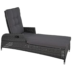 Lesli Living Gartenliege Soho Forte Anthrazit