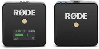 RØDE Wireless GO Ultra-compact Wireless Microphone System with Built-in Microphone – Black