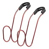 High Road Unbreakable Car Bag Hooks - Large Car Seat Hooks for Purse, Backpack, Coats, Hats and Heavy Bags up to 40 lbs - Secure Attachment Fits All Headrest Posts, 2 Pack