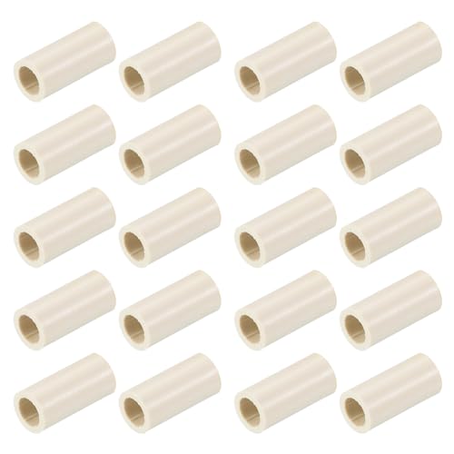 Embout de queue de billard 25,4 mm PATIKIL accessoire plastique blanc de rechange de canne
