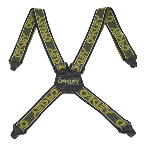 Oakley Mens Factory Suspenders New Dark Brush/Fern One Size