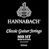 Hannabach Klassieke Gitaarsnaren Series 800 Super Low Tension verzilverd E1, 8001SLT, Snaren voor gitaar (verzilverd koperdraad, lage spanning, voor instapklassieke gitaren)
