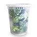 EDI 50 Sets Plastic Food Storage Plastic Containers with Lids (32 OZ)