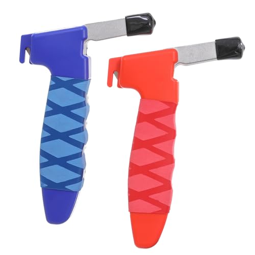 wefaner 2PACK Car Handle Assist for Elderly, Door Handle for Automotive, Multifunctional Car Handle Assist, Handicapped Elderly Assistant Support Handle RED&Blue