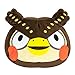 Club Mocchi Mocchi Animal Crossing Blathers Mega Plüschtier 40cm, Nintendo Plüschtiere, Schlafzimmerzubehör für Kinder, Dekokissen, Super Mario Stofftier für Jungen und Mädchen, geeignet ab 3 Jahren +