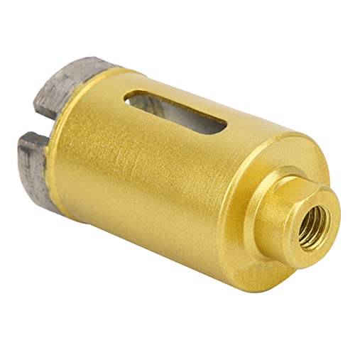 Fafeicy Foret de Scie Cloche Diamant 30mm 32mm 35mm pour Meuleuse D'angle avec Filetage M10 pour Marbre, Carreaux de Céramique, Pierre de Verre (Ouvre-trou pour meuleuse d'angle frittée 35mm)