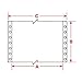 Brady RCM-637-1.0-WT Self-Extinguishing Tedlar Bradywrap Dot Matrix Printable Labels , White (1 Roll, 1 Roll per Package)