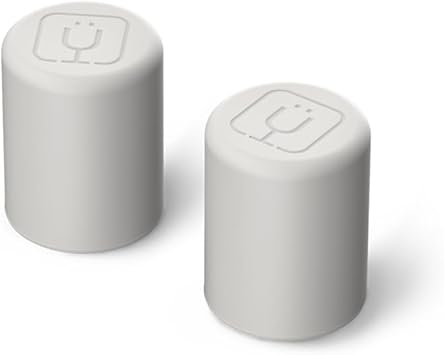 BruMate Magnetic Straw Caps | Silicone Straw Topper 2-pack | Dust & Dirt Resistant | Compatible with All Era and Resa Tumblers Dune
