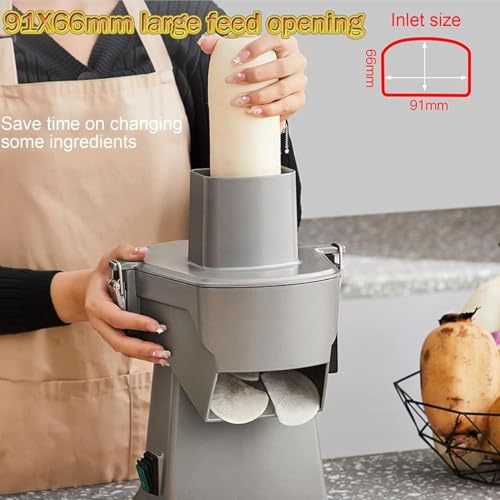 Cortadora multifuncional 3 en 1 para frutas y verduras miniatura 6