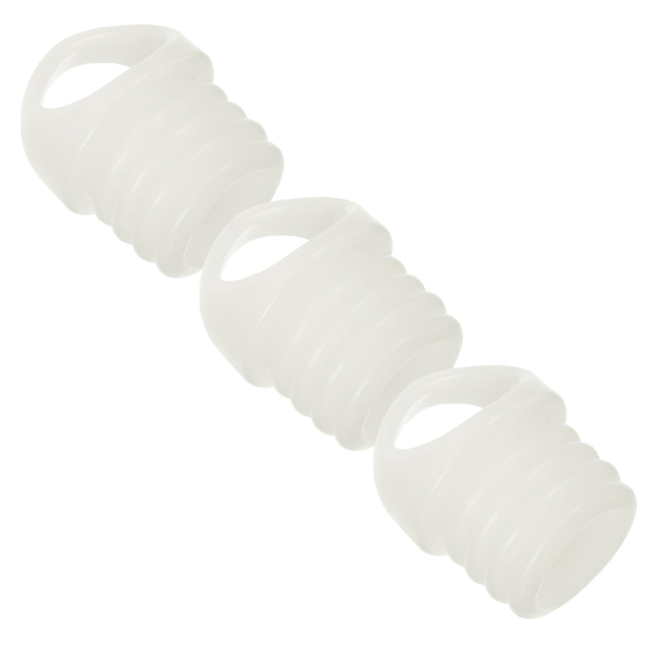 3 Tapones de Drenaje de Goma para Cubo de Fregona, Recambio para Orificio de 18 Mm, Accesorios Compatibles para Baldes de Trapeador Comercial, Sellado Eficaz y Duradero