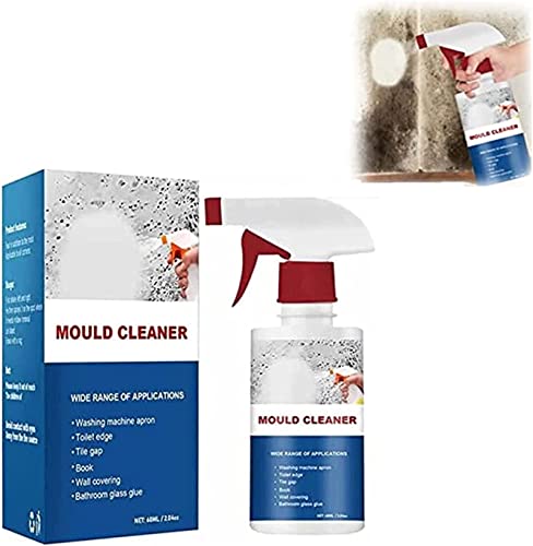 DUBUSH Espuma limpiadora de Moho Potente Limpiador de Espuma Multiusos Desodorante de Moho Descontaminación Aerosol Eliminador de Manchas de Moho de acción rápida para baño/Cocina