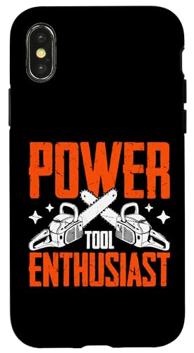 Motosierra Entusiasta de Herramientas eléctricas Carcasa para iPhone X/XS