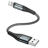 cable 0000 【Compatibilidad Perfecta】 ZKAPOR Cable Corto iPhone compatible para iPhone 13/13 Pro/13 Pro Max/13 Mini/12/12 Pro/12 Pro Max/12 Mini/iPhone 11/11 Pro/11 Pro Max/iPhone XR/XS/XS Max/X/ iPhone 8/8 Plus /7 /7 Plus/6/6 Plus/6s y más.