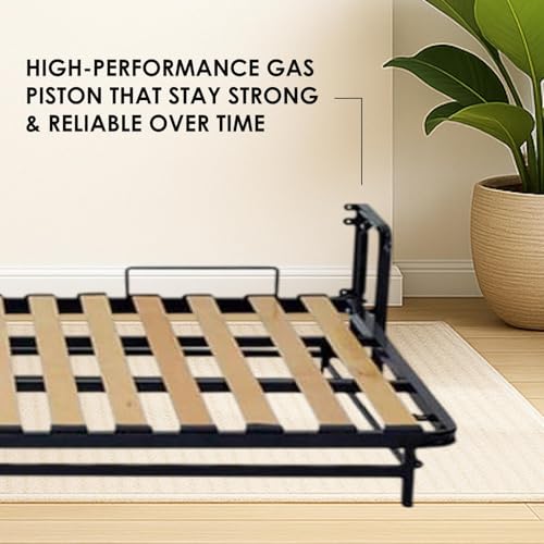 Wallbedking Horizontal Classic Wall bed 120cm x 200 cm Murphy bed, Pull-out bed, Foldaway bed, Hidden bed 6 Wallbedking Horizontal Classic Wall bed 120cm x 200 cm Murphy bed, Pull-out bed, Foldaway bed, Hidden bed - Image 6