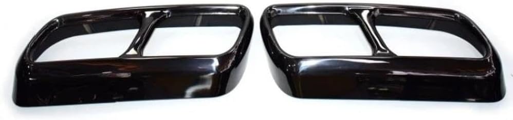 Spare Parts For Range Rover Sport Tailpipe Mask 2023-2025 Exhaust Pipe Stainless Steel Muffler Tip Nozzle Exhaust Head(Silver)