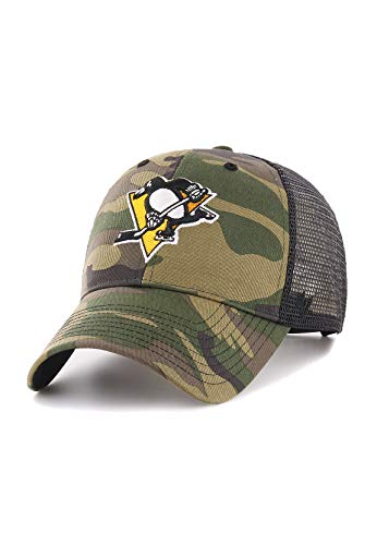47_brand Cappellino Nhl Pittsburgh Penguins Mvp Trucker Camo Branson verde/nero/multicolore formato: OSFA (formato misura qualsiasi)