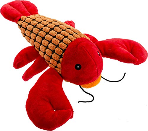 Juguete de Peluche para Perros 9 Pulgadas Langosta con Sonido