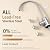 KES Reverse Osmosis Faucet Lead-Free, Drinking RO Water Faucet for Kitchen Sink, 18/8 Stainless Steel Water Filter Faucet, Fits Most RO Water Filtration System, Brushed Finish, Z506LF-BS