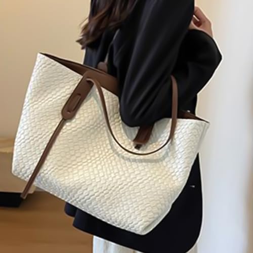Sac tissé main haut de gamme XIAOXIAOYU, l'élégance d'un grand sac d'épaule