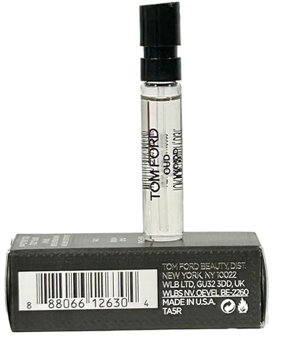 Image of Tom Ford Oud Wood Eau de Parfum Unisex Sample Small Travel Size Spray Perfume 0.07 fl oz / 2 ml