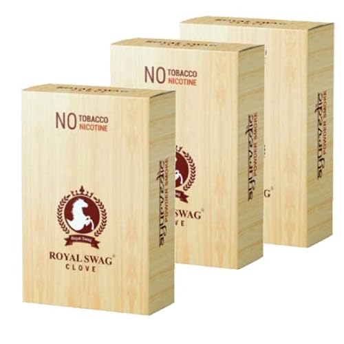 Royal Swag Herbal Cigarettes Clove Ed(60 Sticks) | 100% Tobacco Free & Nicotine Free #TOP20