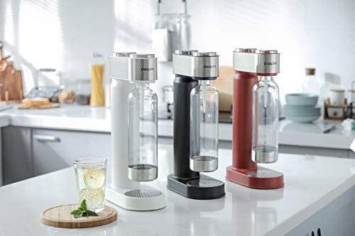Image of Philips Sparkling Water Maker Soda Maker Soda Streaming Machine for Carbonating with 1L Carbonating Bottle, Seltzer Fizzy Water Maker, with 60L CO2 Carbonator