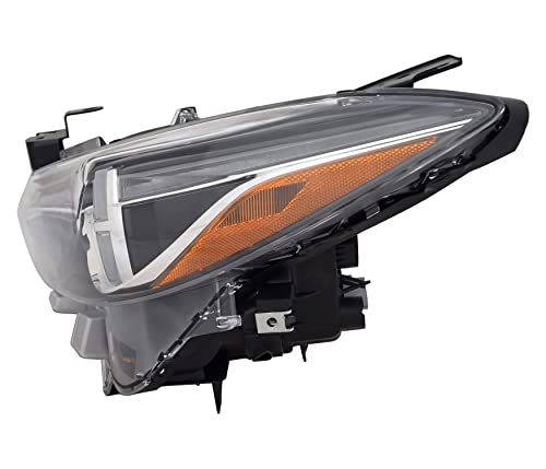 Replacement For Mazda 3 2014-2018 Sedan/Hatchback Capa Certified, Dot Compliant Headlight Assembly Set, Left & Right Side, Bhn2-51-041B, Bhn2-51-031B /Ma2502145, Ma2503145 #TOP5