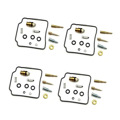 �ƌ݊������� Motorcycle Engine Diaphragm Fit For FZX750 1988-1989 FZX 750 Carburetor Repair Kit Rebuild Set �o�C�N�p�[�c(Kit A)