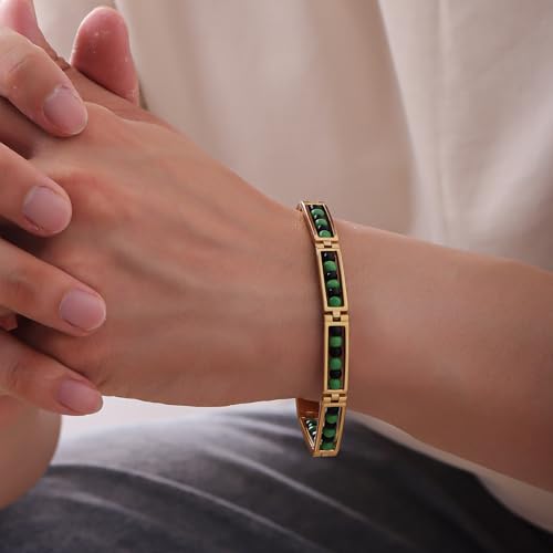 Babalawo Orula Protection Bracelet for Men & Women – Unisex Stainless Steel Amulet Bracelet, African Santería Inspired Good Luck Jewelry Gift4