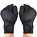 Xdyyjrasa Webbed Aquatic Swim Gloves for Water Resistance Training – Swimming Training Webbed Gloves for Men Women Adult Children (Black M)