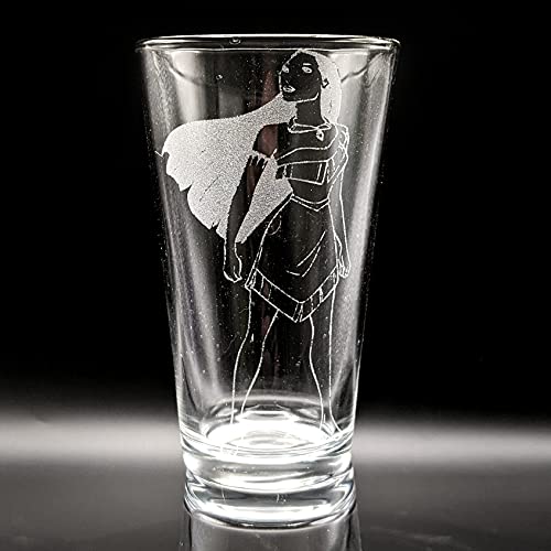 Princess Pocahontas Engraved Pint Glass | Inspired By The Movie Princess | Great Gift Idea! #TOP10