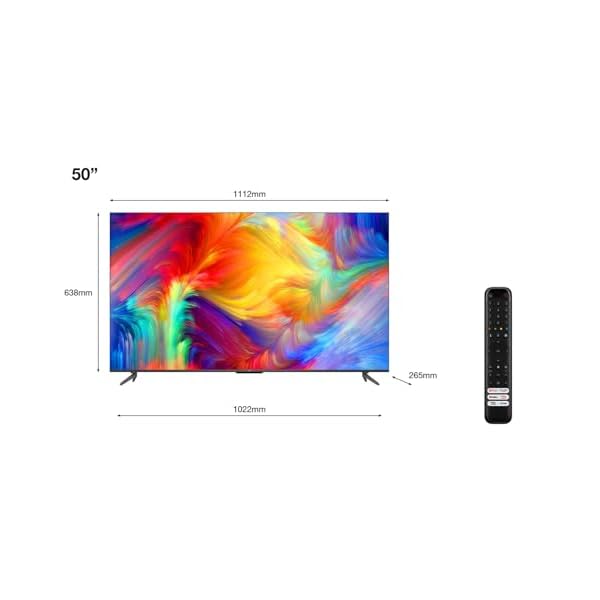 TCL 50P739 - Smart TV 50" 4K HDR, Ultra HD, Google TV - Image 3