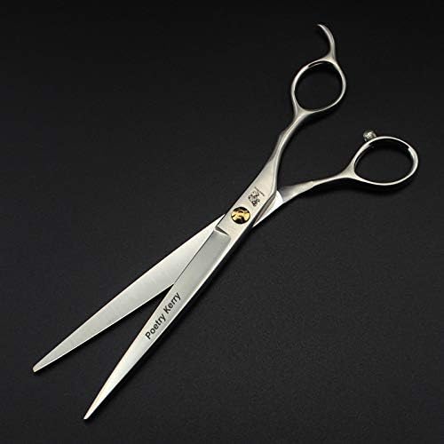 high-end Professional pet Care 7 inch pet Scissors 440C Steel Silver