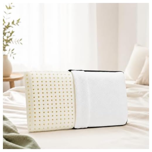 Aurora Bedding Cuscino Memory Foam Forato a Saponetta, Rinfrescante Traspirante e Anallergico - 41x72 Altezza 12cm