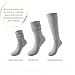 INDOMFY 3 pairs of fashionable slouchy socks for women, sizes 5-11, not only meet people's basic needs for warmth and comfort, but also become an excellent choice for showing personality