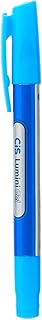 Marca-texto Lumini Gel CIS, Azul, pacote de 12