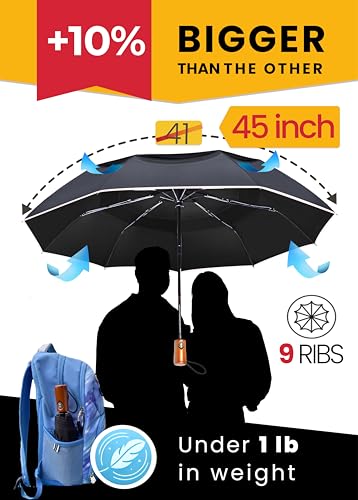 Image of Raintrend Travel Umbrella Windproof Auto open-close Umbrella big size for Men rain Windproof Umberalla Large for Man, Women Factory Outlet umbrella