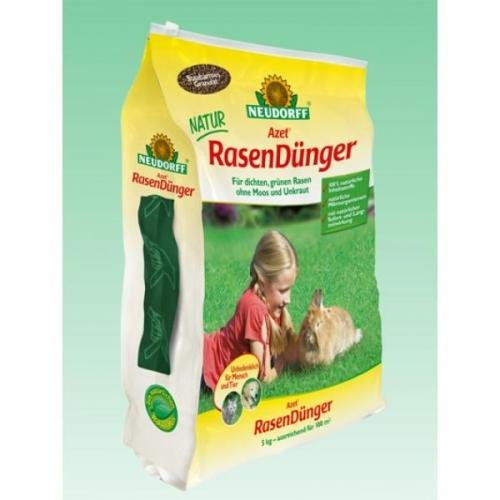 Preisvergleich Produktbild Neudorff Azet Rasen Dünger 2,5 kg, Volldünger, Langzeitdünger