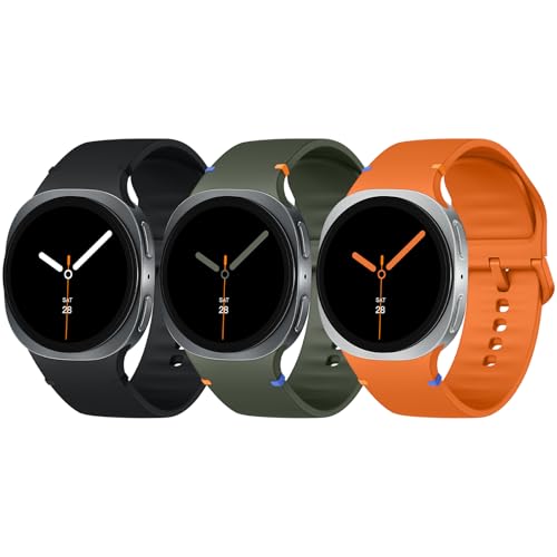 Image of Acextro 3 Pack Sport Band Compatible for Galaxy Watch 7 Bands 44mm 40mm