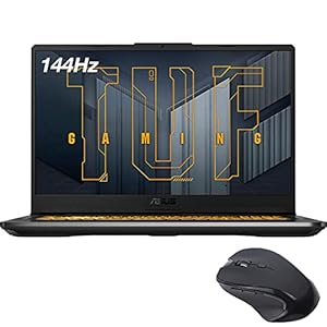 TUF Gaming F17 Laptop by A_SUS, 17.3” FHD 144Hz Display, Intel Hexa-Core i5-11260H, GeForce RTX 3050 Ti, 8GB RAM, 256GB…