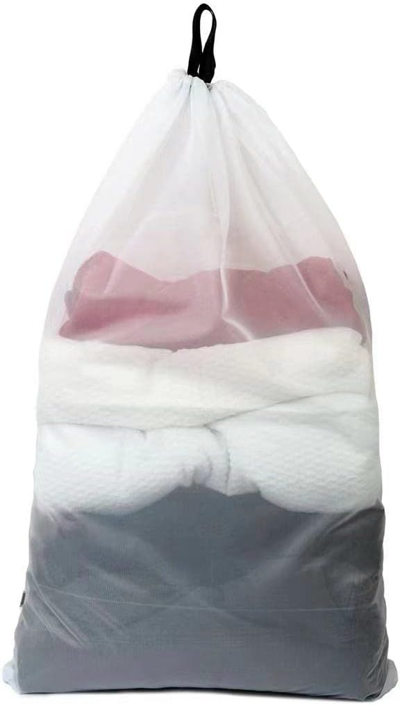 Magnificent XXL Heavy Duty Laundry Wash Bag. Portable Laundry Bag with