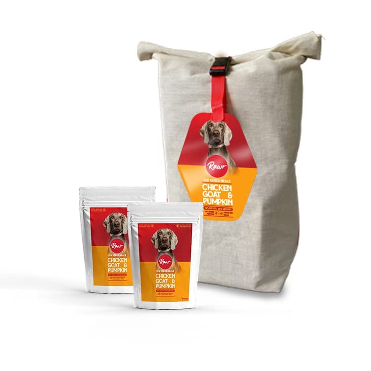 Rawr4Dogs Freeze-Dried Dog Food, Rex Series, Chicken + Carrots + Greens Recipe, Pack of 12-75 GMS Each, Makes Upto 3X (2.7 Kgs) by Adding Water (B0BS3Q8Z4P) Amazon Price History, Amazon Price Tracker