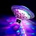 Produktbild ICECON LED-Teichlichter, 2-Pack-RGB-Farbwechsel Floating-Pool-Licht Batteriebetriebene Unterwasser-LED-Bad-Licht wasserdichte Wannen Beleuchten Kindergeschenke