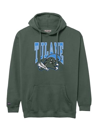 Image of JanSport NCAA Officially Licensed Rival Hoodie, Long Sleeve Unisex Sweatshirt, Cotton-Polyester Blend, Double-Layered Hood