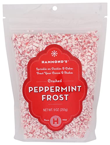 Hammonds Candies Peppermint Frost Bag, 9 Oz #TOP16