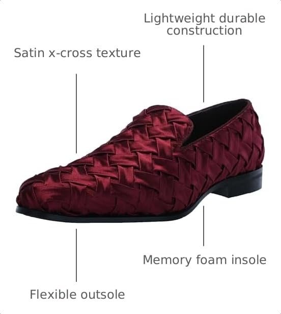 Image of Stacy Adams Savoir Satin Slip-On